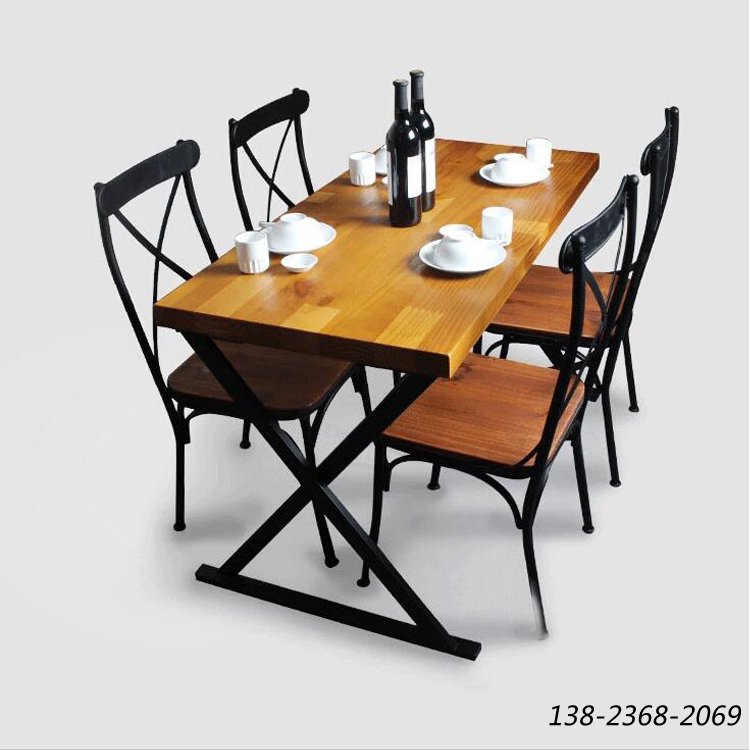 工业风桌子，复古餐桌定做，餐桌价格