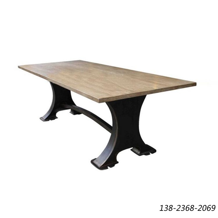 工业风桌子，老榆木桌子，餐桌图片