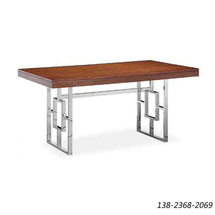 LOFT美式乡村铁艺实木桌，桌子，可订做