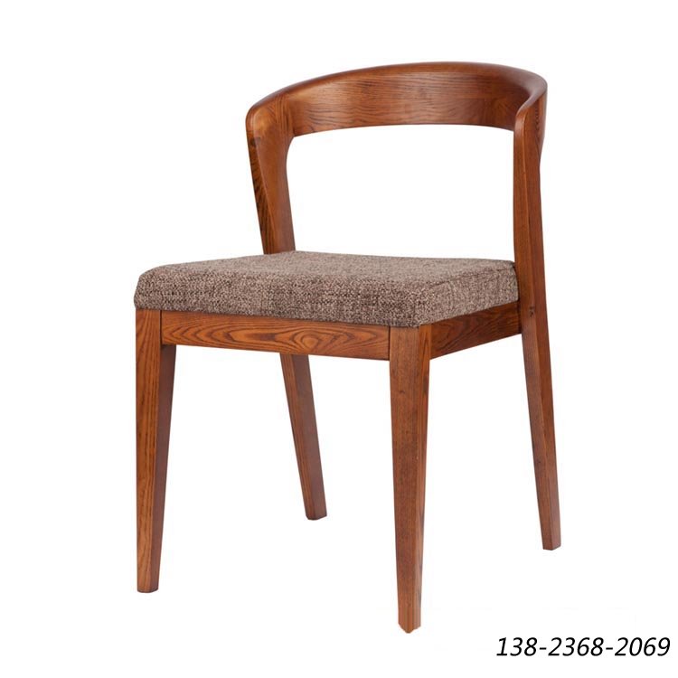 北欧实木餐椅，水曲柳椅子，咖啡厅椅子专业定
