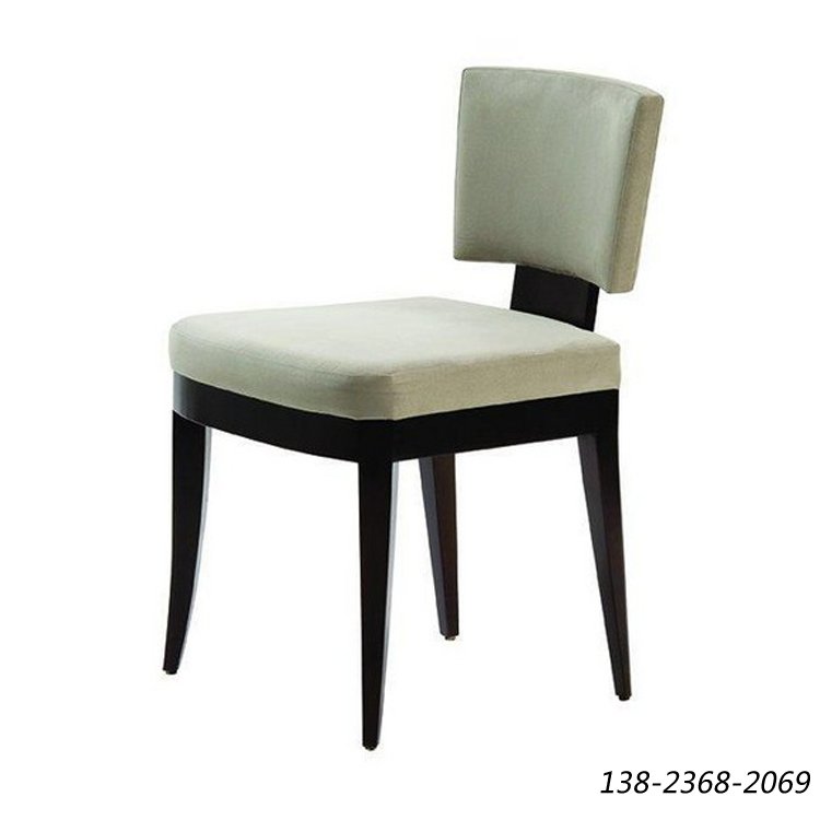 咖啡餐厅椅子，实木软包椅，广东咖啡厅餐椅