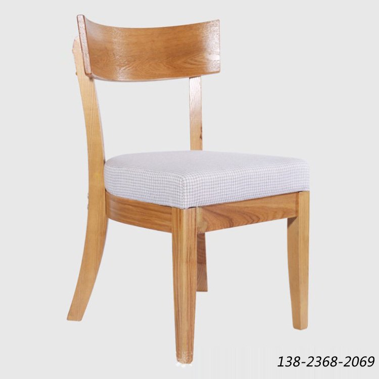 现代餐椅，实木餐厅椅子，汕头咖啡厅椅子厂