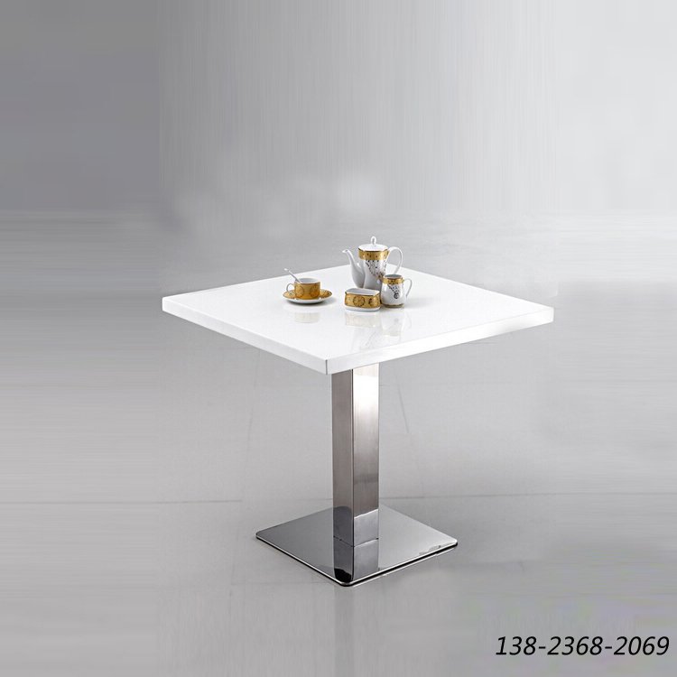 大理石餐桌价格，2人小方桌，茶餐厅专用桌